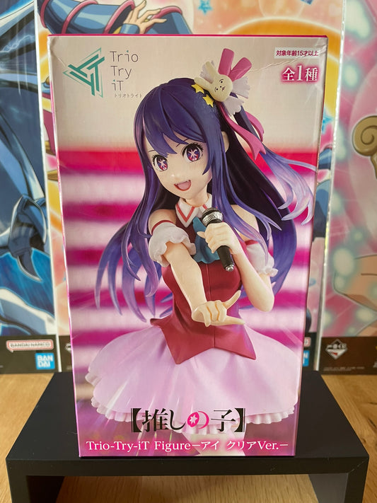 Figurine Ai Hoshino Trio-Try-iT Figure Clear Ver. | Oshi no Ko | FuRyu