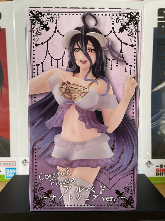 Figurine Albedo – Coreful Nightwear ver. – 18cm | Overlord IV | Taito