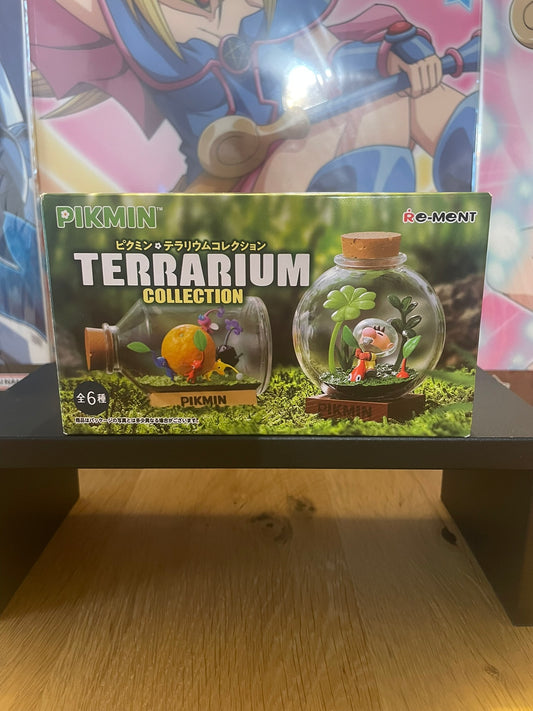 Figurine Pikmin rouge, Pikmin jaune, Buta-dokkuri Pikmin Terrarium Collection (4) | Pikmin | Re-Ment