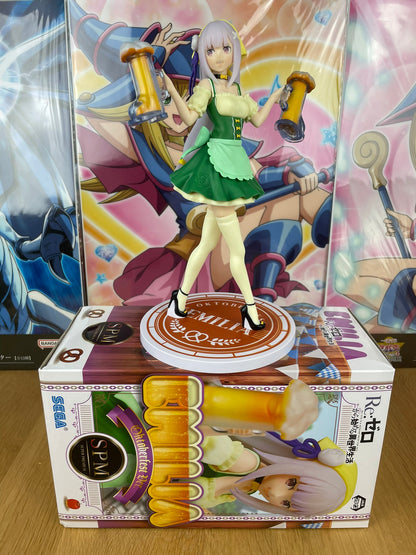 Figurine Emilia Super Premium Oktoberfest ver. 21 cm (Ouvert) | Re:Zero | SEGA