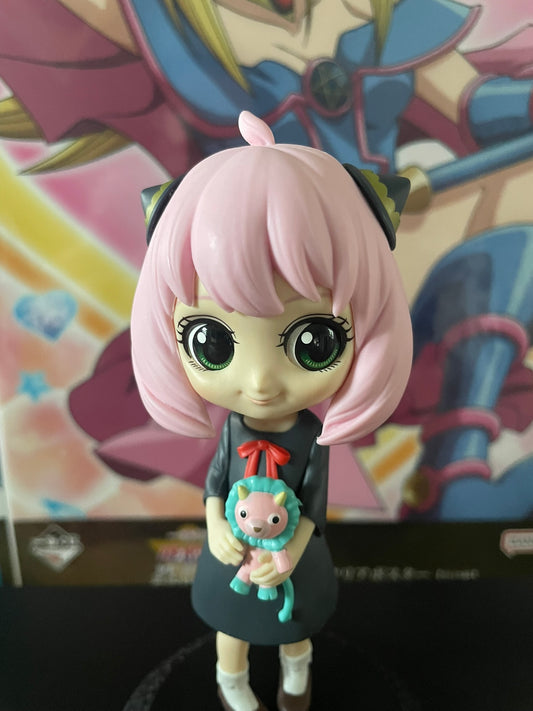 Spy x Family – Figurine Anya Forger Q Posket II Ribbon Red 13 cm Banpresto (Ouvert)