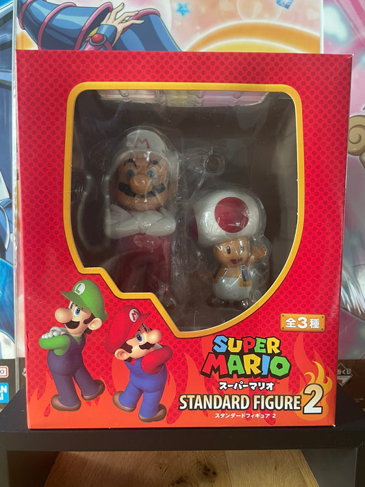 Figurine Mario, Toad Standard Figure Vol.02 (Fire) | Super Mario | Nihon Auto Toy