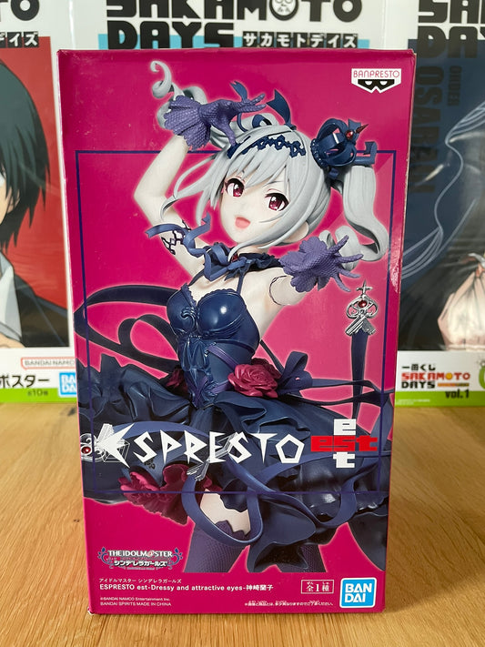 Figurine Kanzaki Ranko – Espresto Dressy and Attractive Eyes Special ver. – 22cm | THE iDOLM@STER Cinderella Girls | Banpresto