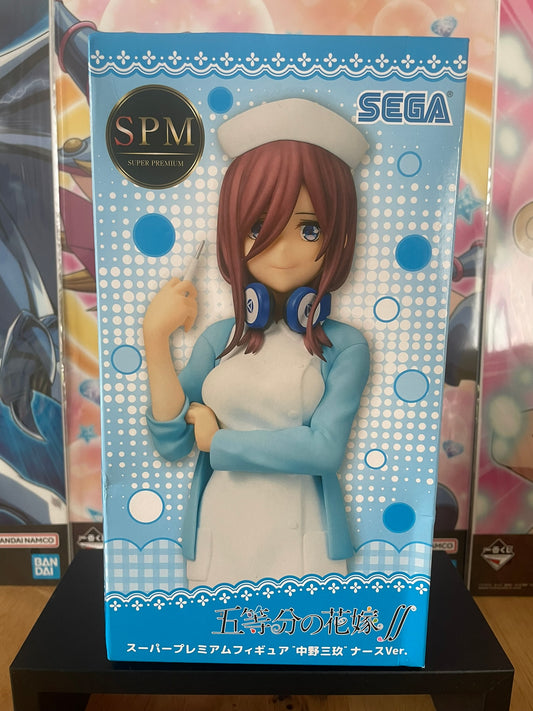 Figurine Miku Nakano SPM Figure | The Quintessential Quintuplets | SEGA