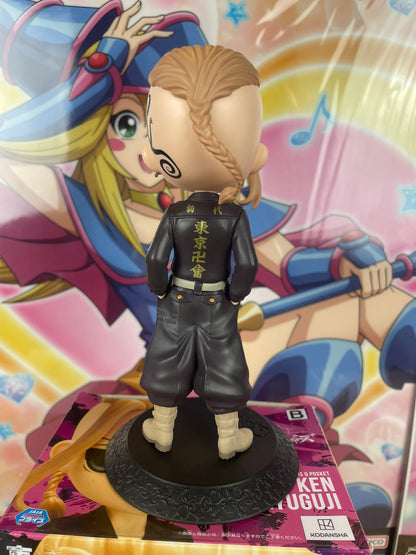 Figurine Ken Ryuguji QPosket B 14 cm (Ouvert) | Tokyo Revengers | Banpresto