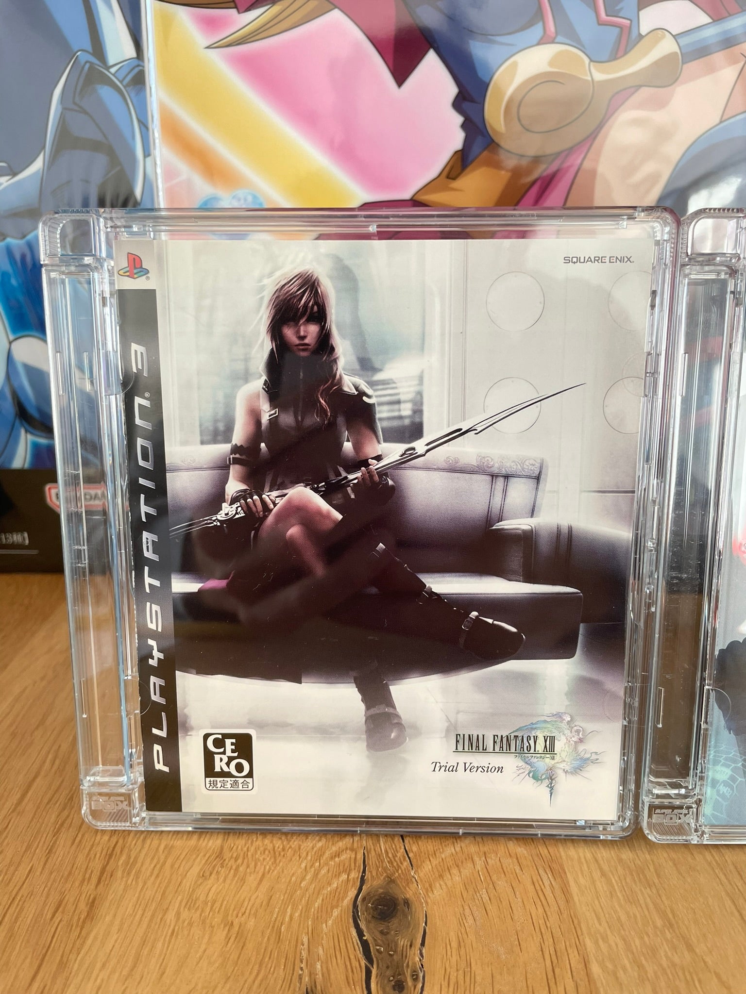 Blu-ray Final Fantasy VII Advent Children coffret + Trial FFXIII Square Enix import Japon