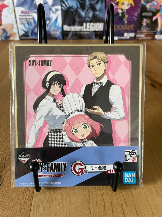 shikishi Anya Forger / Loid Forger / Yor Forger | Spy x Family | Banpresto