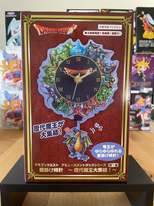 Horloge Dragon Quest avec murale Dragonlord – dans sa boite.