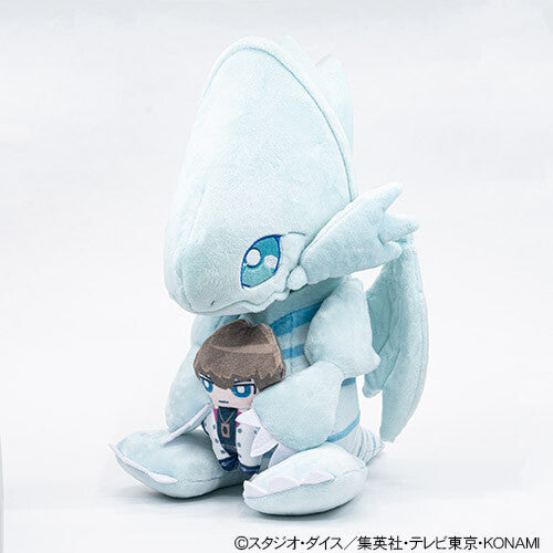 Yu-Gi-Oh! – Peluche Blue-Eyes White Dragon & Seto Kaiba 30 cm