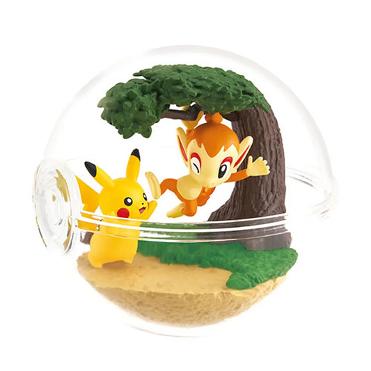 Pokemon - Terrarium Collection Volume 12 Pikachu and Marmoset Chimchar