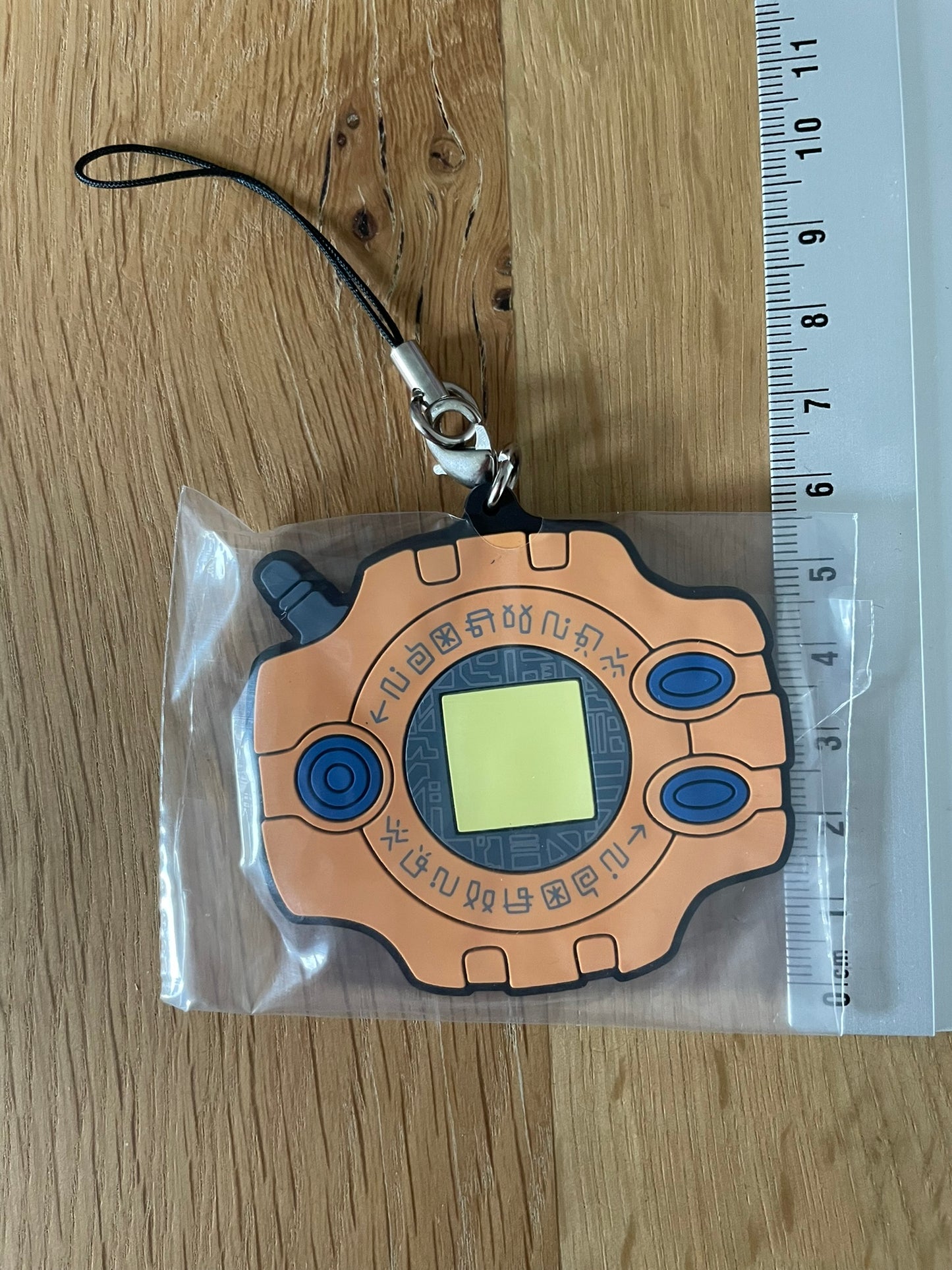 Digimon – Porte-clés caoutchouc Digivice Ichiban Kuji 5 cm