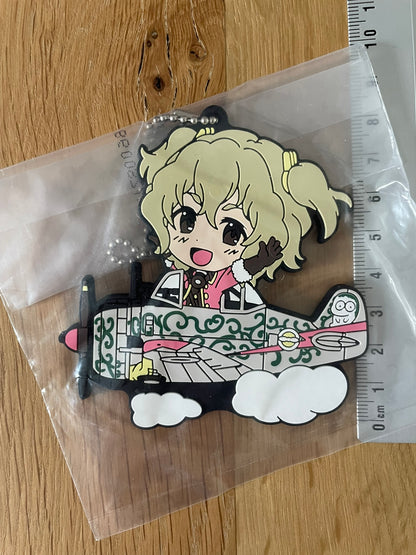 The Magnificent Kotobuki – Porte-clés caoutchouc Chika 8 cm Banpresto