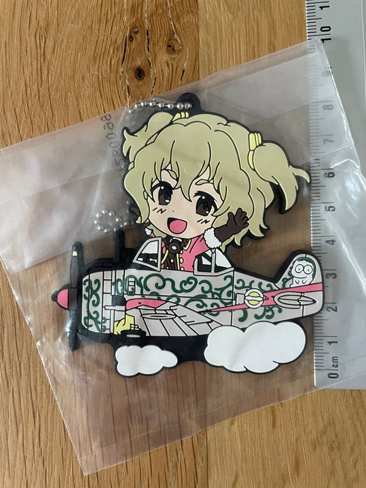 The Magnificent Kotobuki – Porte-clés caoutchouc Chika 8 cm Banpresto