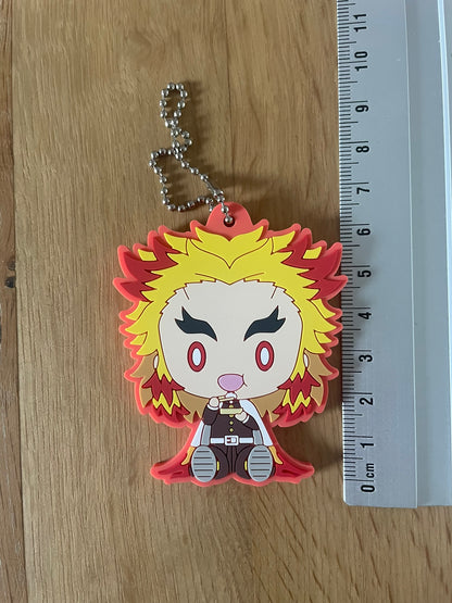 Porte-clés caoutchouc Kyojuro Rengoku | Demon Slayer | Ichiban Kuji
