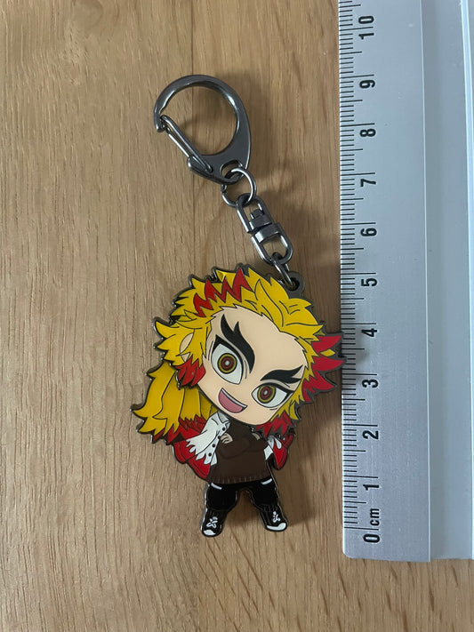 Porte-clés métal Kyojuro Rengoku | Demon Slayer | Atmos
