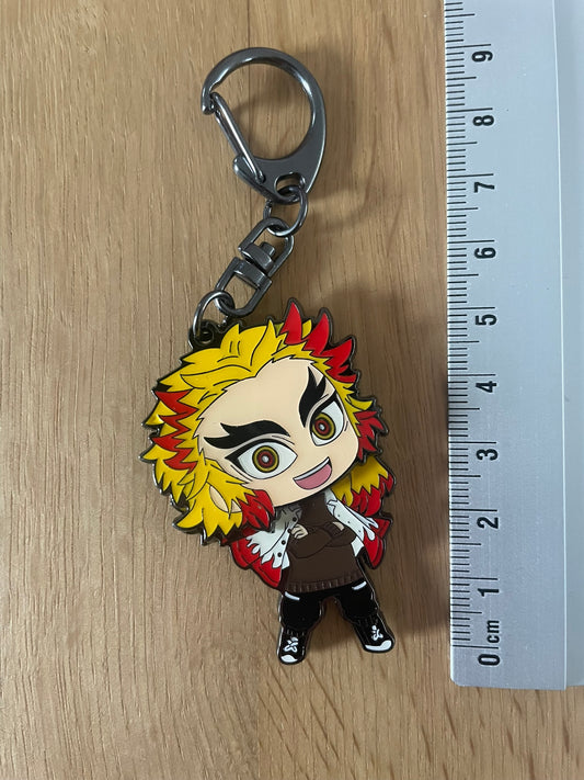 Porte-clés métal Kyojuro Rengoku | Demon Slayer | Atmos
