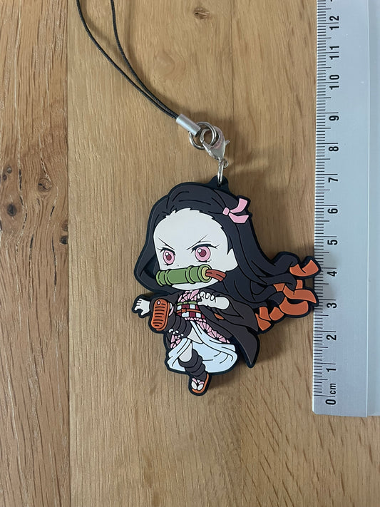 Porte-clés caoutchouc Nezuko Kamado | Demon Slayer | Ichiban Kuji

