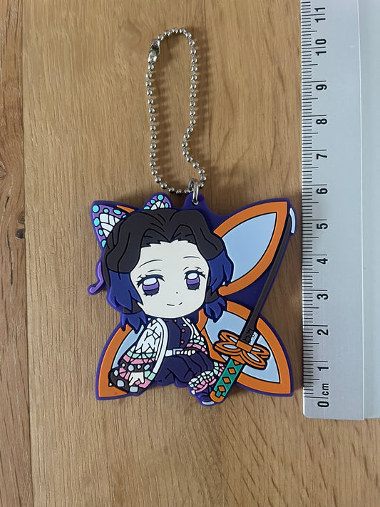 Porte-clés caoutchouc Shinobu Kocho | Demon Slayer | Ichiban Kuji
