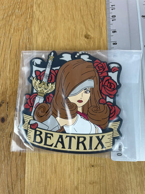 Porte-clés caoutchouc Beatrix 7 cm Final Fantasy IX 25th Anniversary Lottery