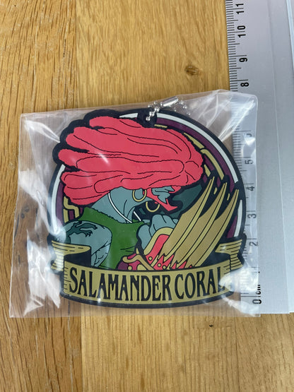 Porte-clés caoutchouc Salamander Coral 7 cm Final Fantasy IX 25th Anniversary Lottery