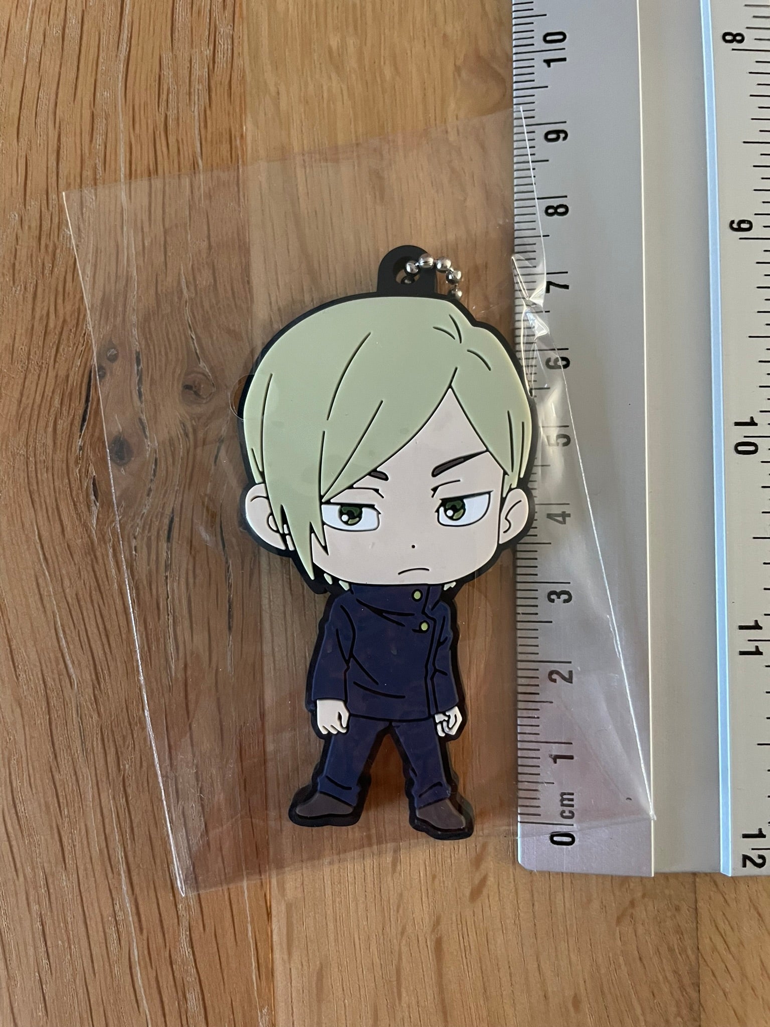 Porte-clés caoutchouc Kento Nanami Metsu! Capsule vol.5 7 cm | Jujutsu Kaisen | Banpresto
