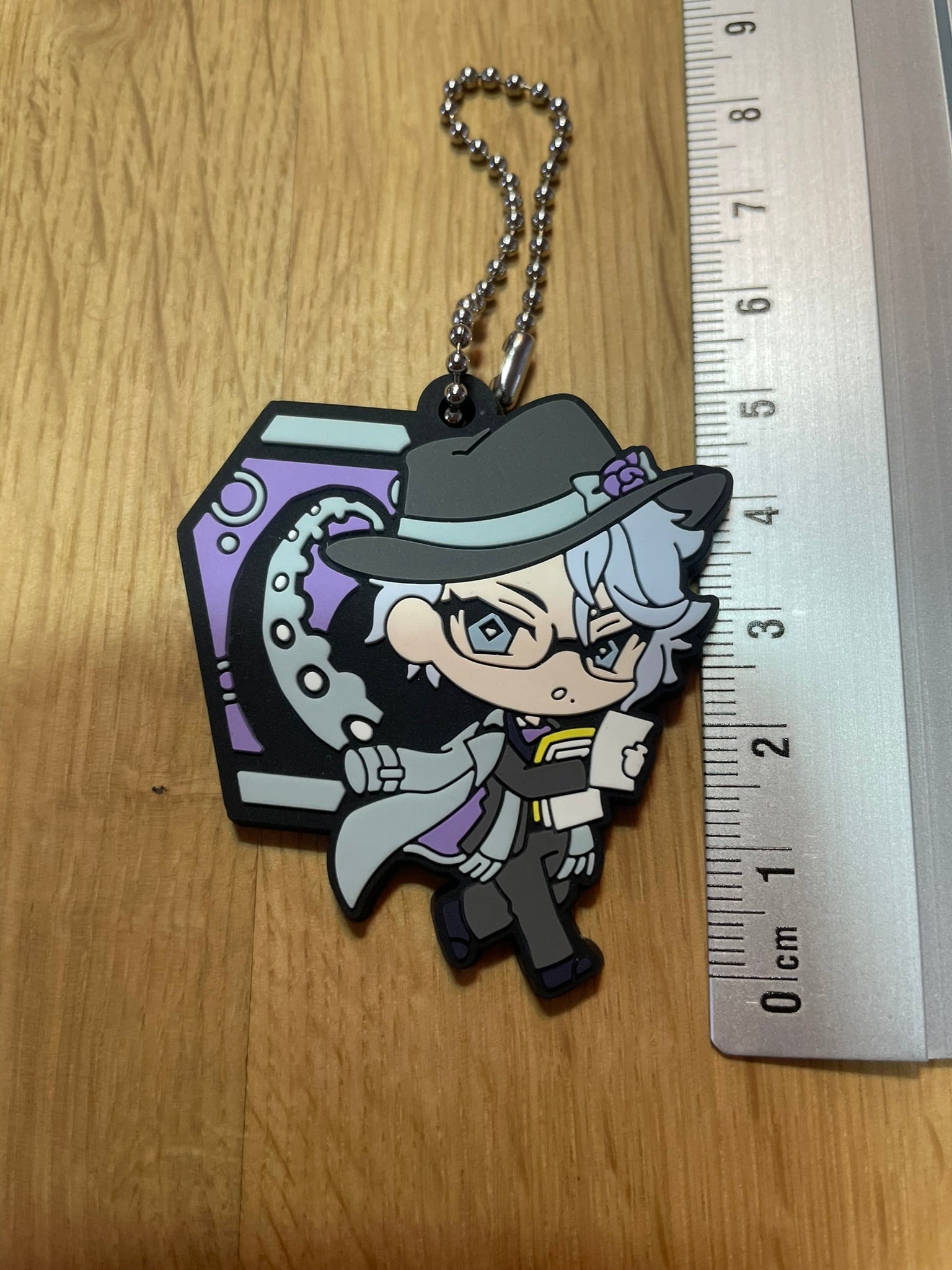 Porte-clés Azul Ashengrotto Rubber Mascot Part 1 5 cm | Twisted Wonderland | SEGA