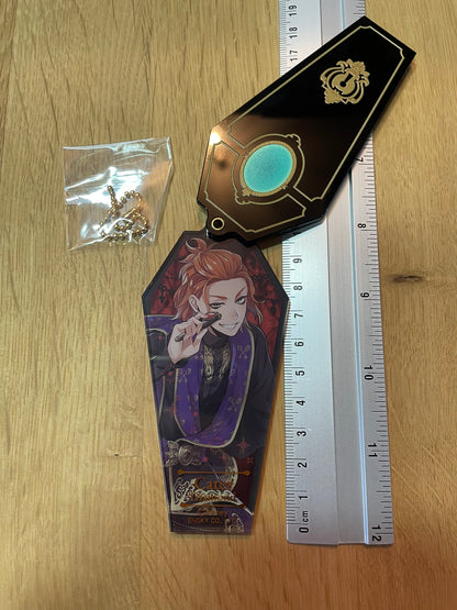 Porte-clés Cater Diamond Coffin Acrylic A Box 11 cm | Twisted Wonderland | SEGA