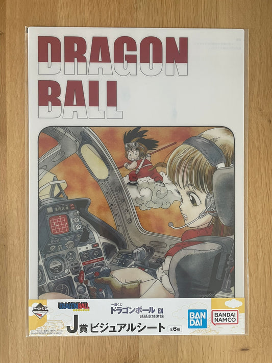 Poster A3 Dragon Ball Ichiban Kuji – Bulma et Son Goku – Collection EX Son Goku Shugyou-hen
