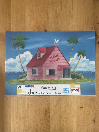 Poster A3 Dragon Ball Ichiban Kuji – Kame House – Collection EX Son Goku Shugyou-hen
