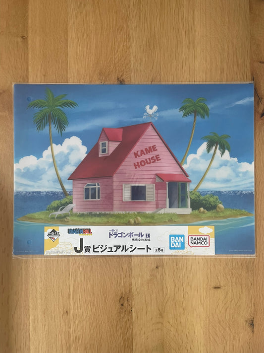 Poster A3 Dragon Ball Ichiban Kuji – Kame House – Collection EX Son Goku Shugyou-hen
