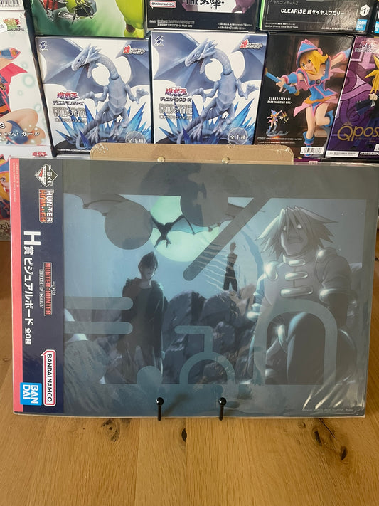 Poster Hunter x Hunter avec plastique Basho, Uvogin, Tocino – sous sachet Ichiban Kuji Revenge of Scarlet (Lot H).