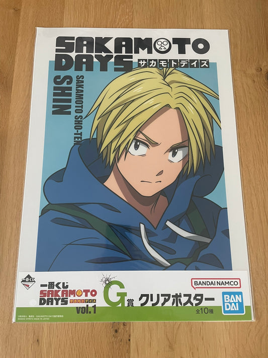 Poster A3 Sakamoto Days Ichiban Kuji – Asakura Shin – Vol.1
