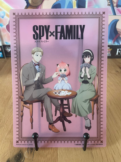 Poster A5 Anya Forger, Loid Forger, Yor Forger | Spy × Family |