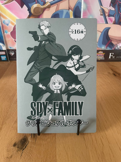 Poster A5 Anya Forger, Loid Forger, Yor Forger | Spy × Family |