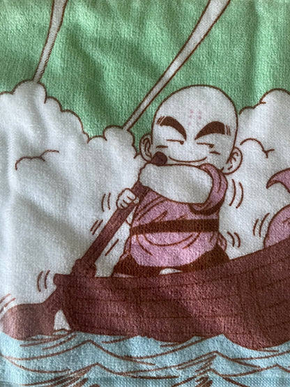 Serviette longue Dragon Ball Ichiban Kuji – Krillin enfant – Collection EX Son Goku Shugyou-hen

