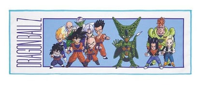 Serviette Dragon Ball avec Goku, Vegeta, Trunks, Cell, C-18 – Ichiban Kuji Dragon Ball VS Omnibus Ultra (Lot G).

