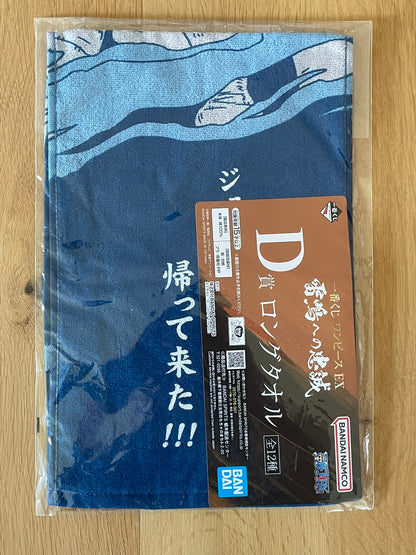 Serviette One Piece avec Zunesha – sous sachet Ichiban Kuji Raimeie no Chuusei Lot D