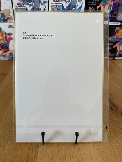 Shikishi One Piece avec A4 Sanji – sous sachet Ichiban Kuji Raimeie no Chuusei (Lot F).