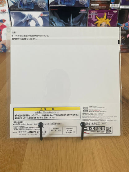Shikishi One Piece avec Roronoa Zoro, Ryuma – sous sachet Ichiban Kuji Shikon no Keifu (Lot G).