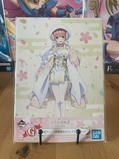 Visual board Ichika Nakano | The Quintessential Quintuplets | Ichiban Kuji