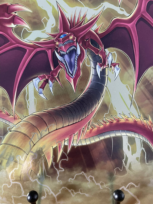 Shikishi Slifer the Sky Dragon Ichiban Kuji Sangenshin Kengen Yu-Gi-Oh! 20x20 cm Bandai Spirits
