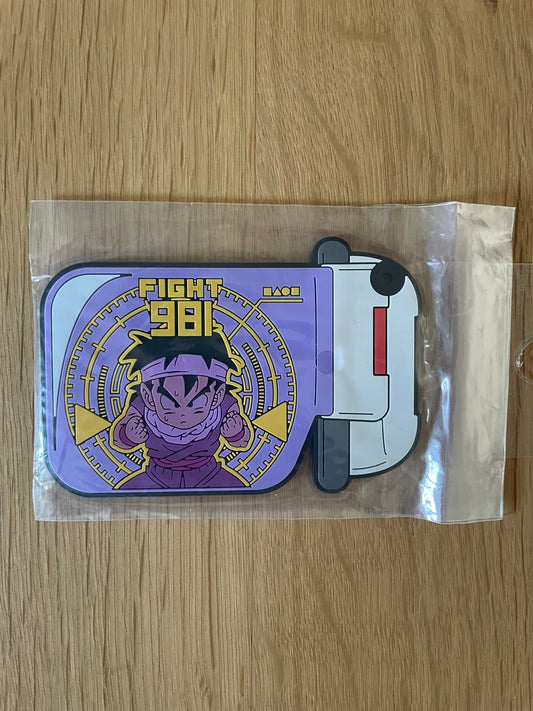 Sous-verre Dragon Ball avec caoutchouc Son Gohan – sous sachet Ichiban Kuji VS Omnibus Amazing (Lot H).