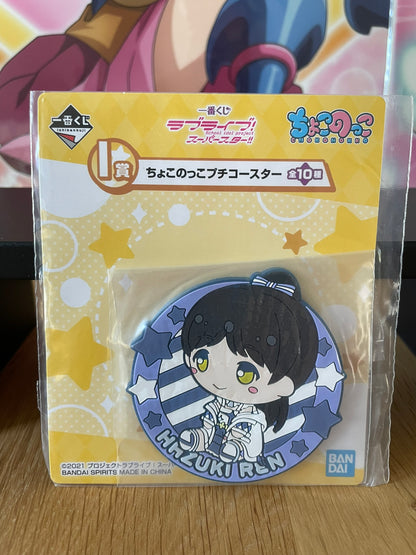Love Live! Superstar!! – Sous-verre Ren Hazuki Chokonokko Ichiban Kuji 7 cm