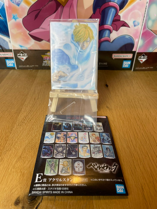 Stand acrylique Serpico Berserk Ichiban Kuji Unmei ni Aragau Kuroi Kenshi