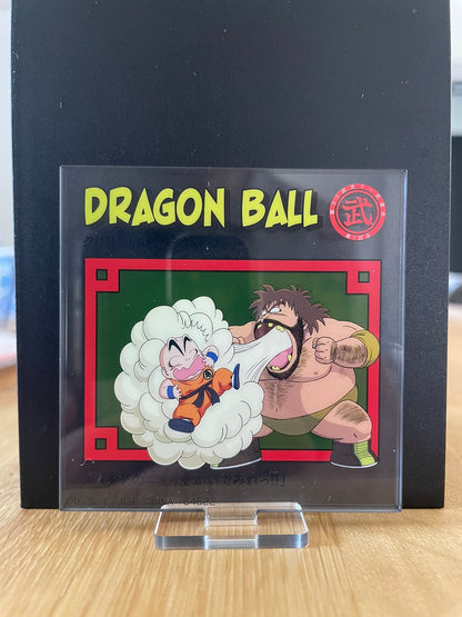 Stand Dragon Ball avec acrylique Krillin, Bacterian – sous sachet Ichiban Kuji Dragon History (Lot E).