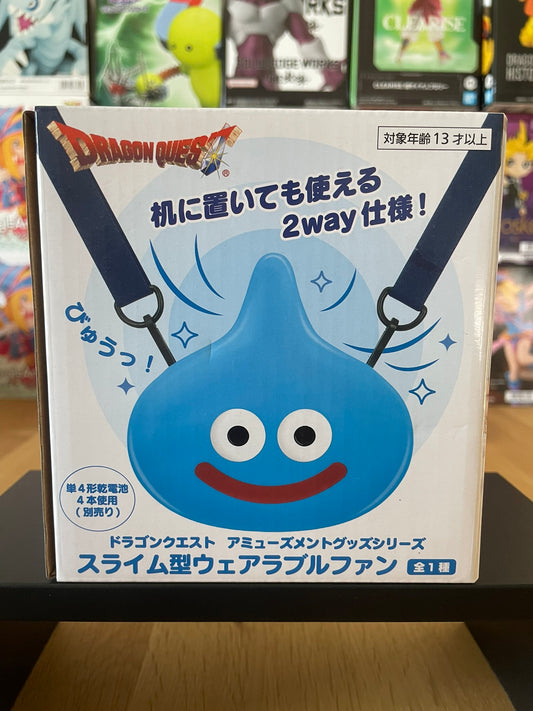Ventilateur Dragon Quest avec Slime – dans sa boite.
