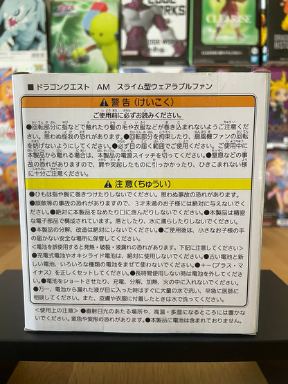 Ventilateur Dragon Quest avec Slime – dans sa boite.